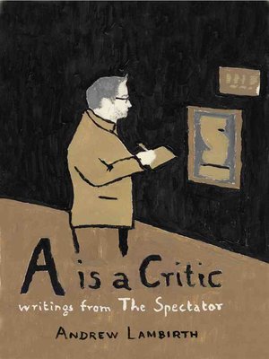 cover image of A Is a Critic